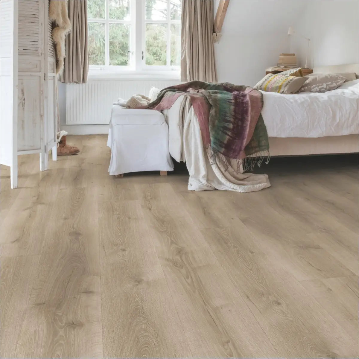 Quickstep majestic laminate desert oak brushed grey