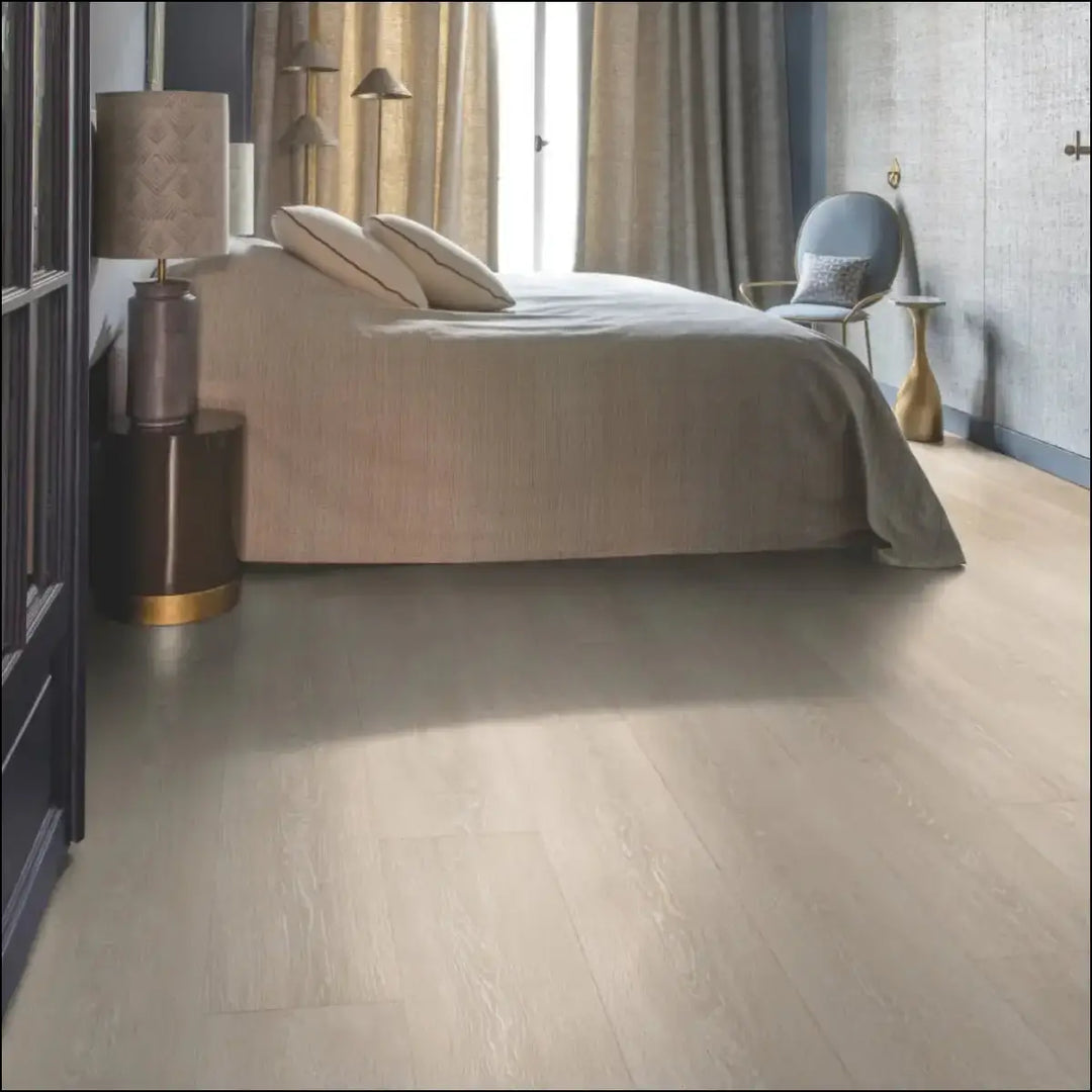 Quickstep majestic laminate flooring valley oak light beige