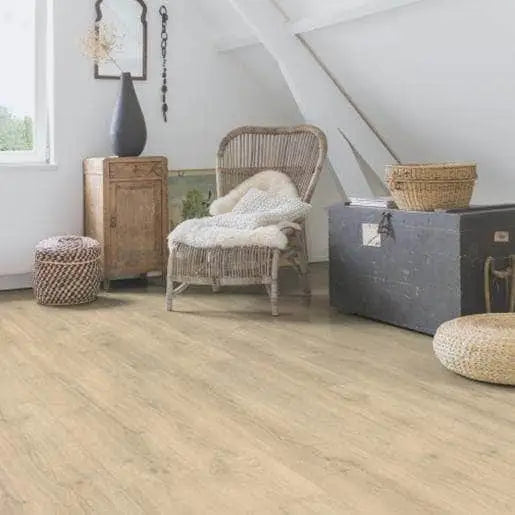 Quickstep majestic laminate flooring woodland oak beige