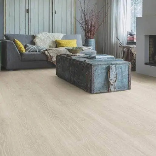 Quickstep majestic laminate flooring woodland oak light grey