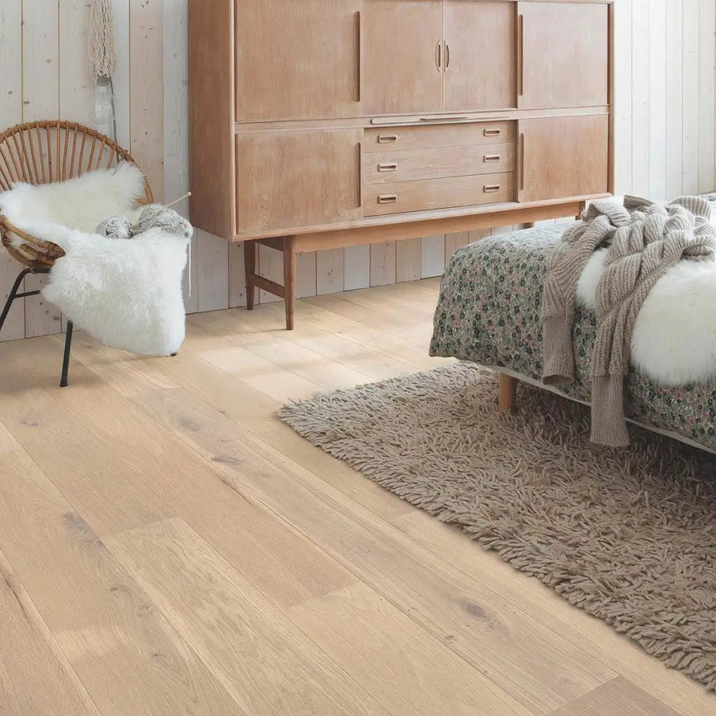 Quickstep palazzo engineered wood almond white oak oiled