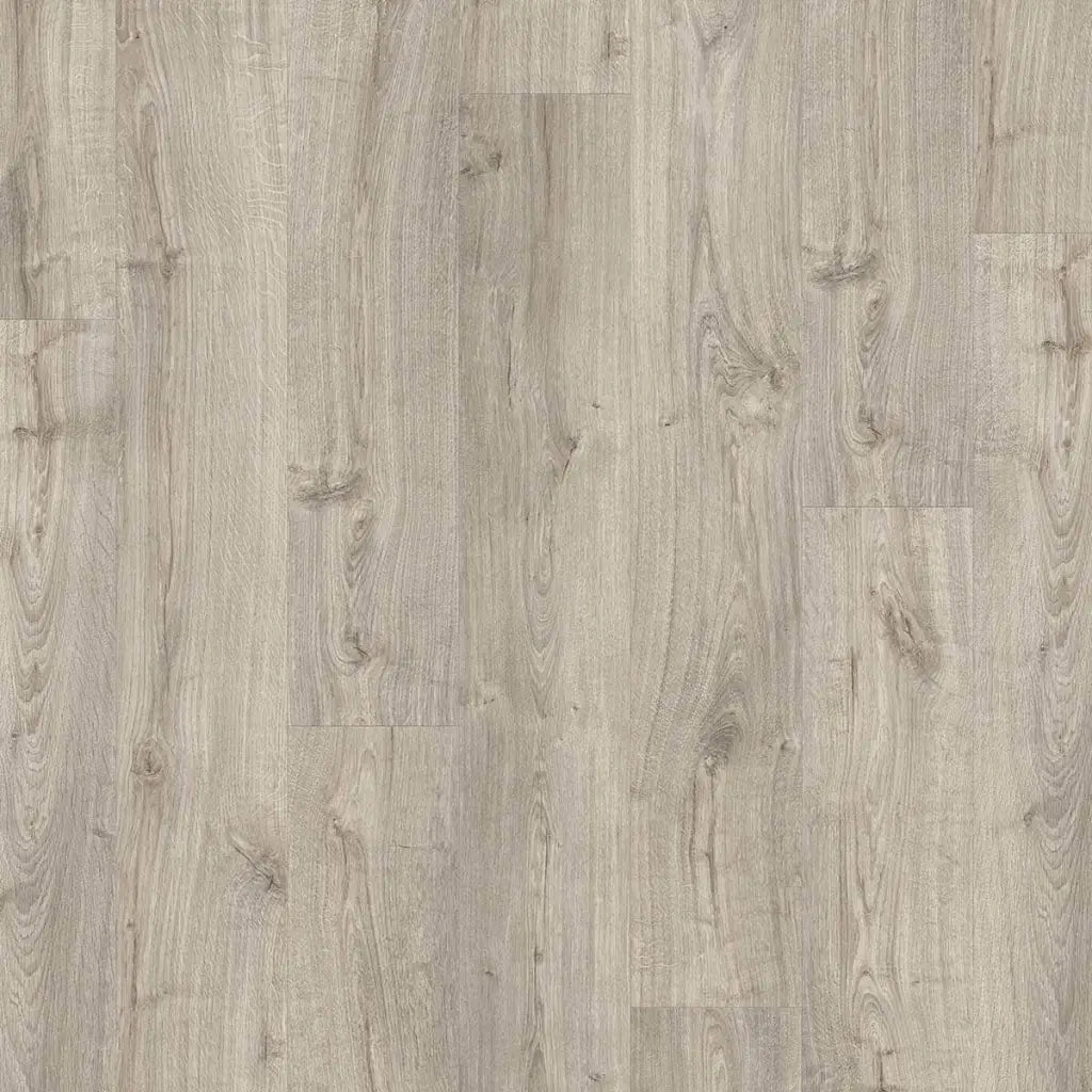 Quickstep pulse click vinyl flooring autumn oak warm grey