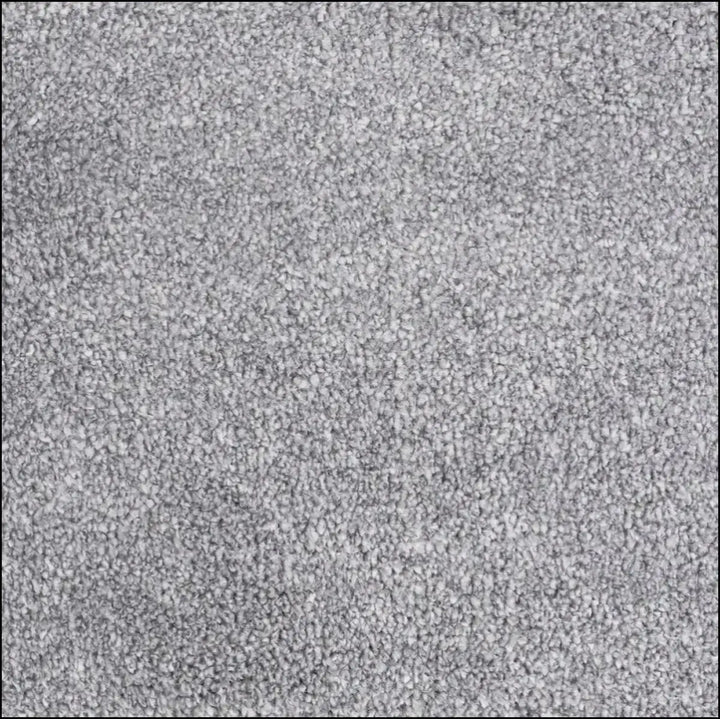 Gray textured soft touch saxony carpet with 14mm pile featuring a uniform speckled surface for cozy spaces