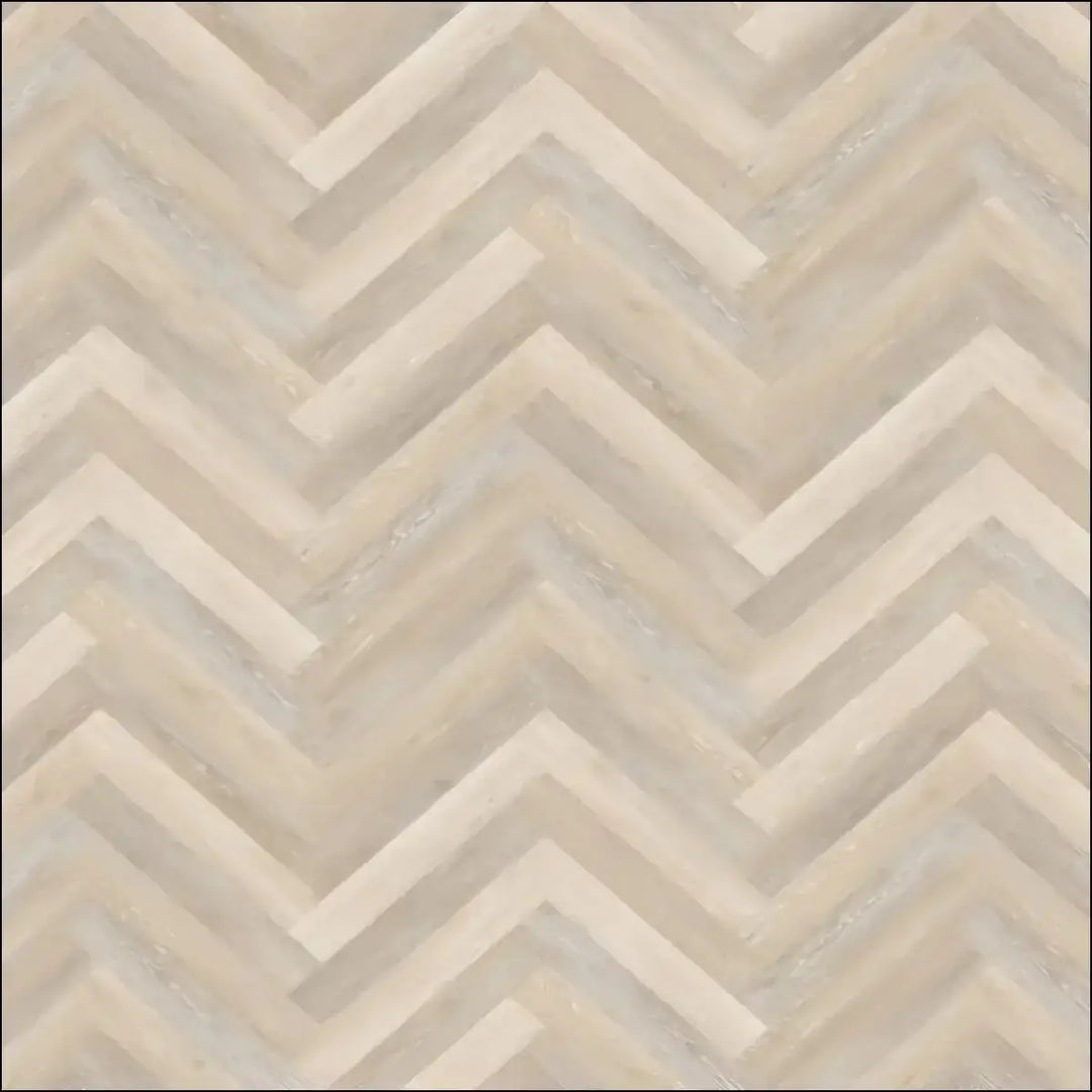 Sanders & fink luxury vinyl herringbone ashen