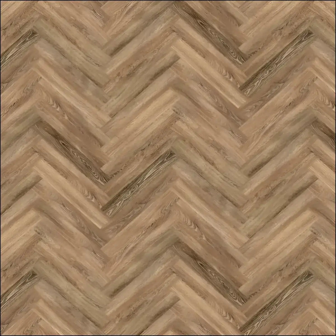 Sanders & fink luxury vinyl herringbone toasted