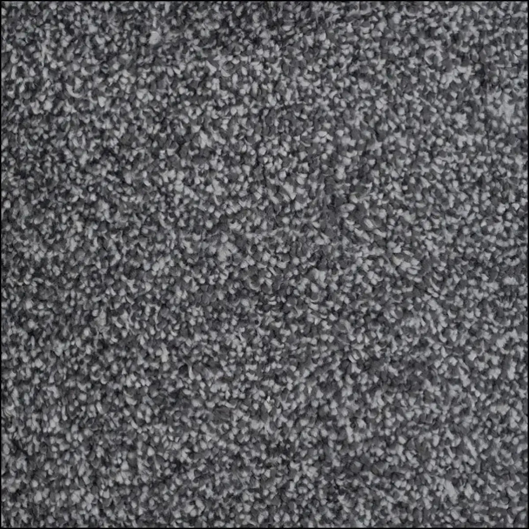 Soft supreme carpet saxony carpet in gray with a speckled textured pattern for a cozy touch saxony feel