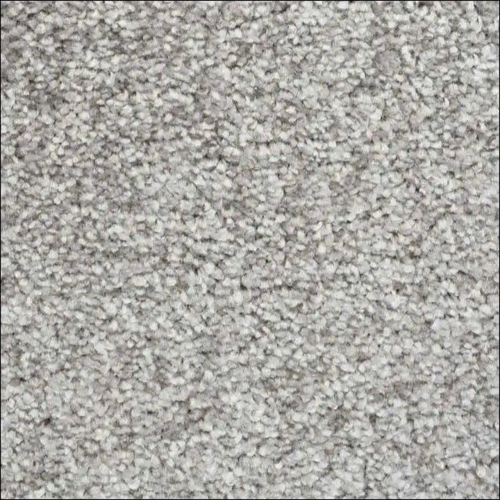Gray supreme luxury saxony carpet with plush looped pile and 14mm pile height for a soft textured finish