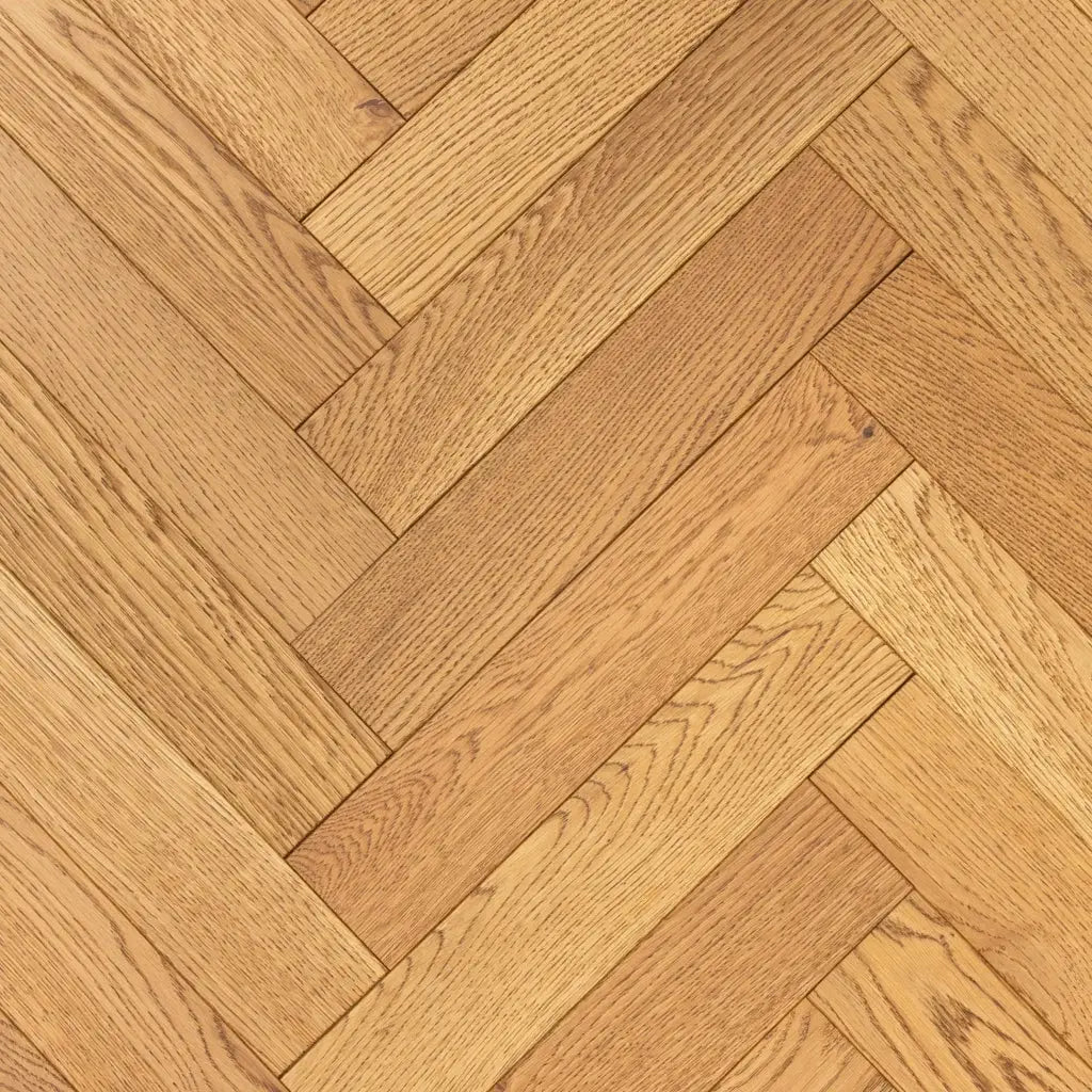 Tonal parquet flooring raw tone oak