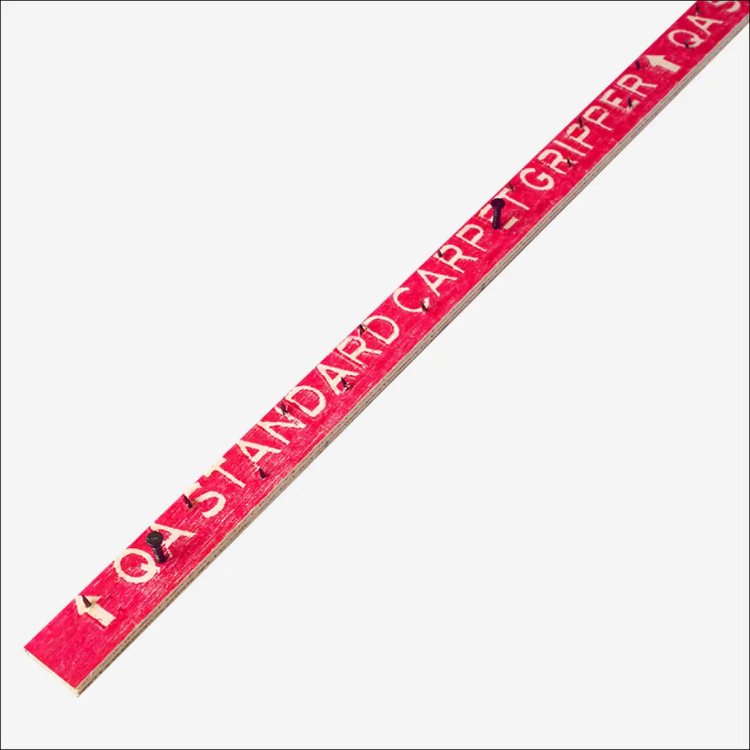 Wood carpet gripper